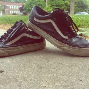 👞 authentic leather Vans so cool 😎 👞